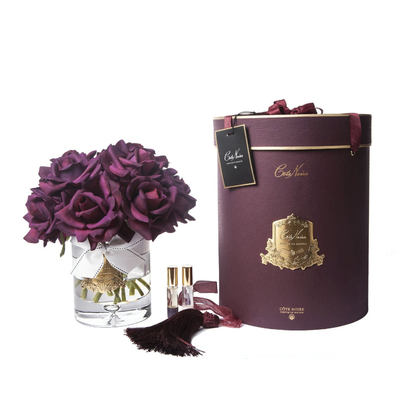 Cote Noire Perfumed Flower Luxury Grand Bouquet Gold Badge - Lillianna Gifts Australia
