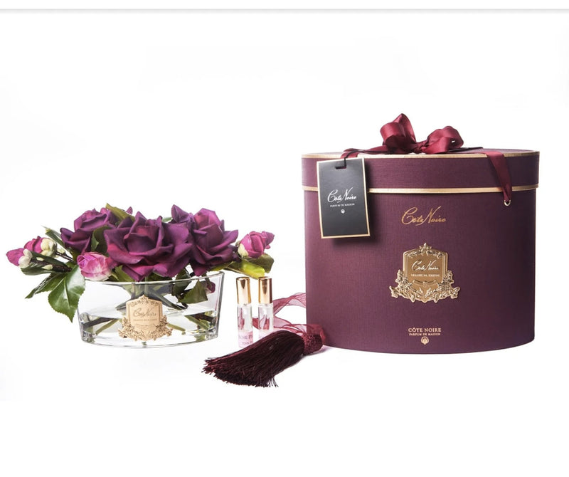 Cote Noire Perfumed Flower Oval - Lillianna Gifts Australia
