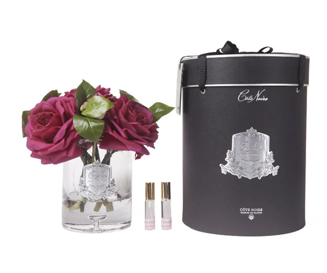 Cote Noire Perfumed Flower Luxury Tea Rose - Lillianna Gifts Australia