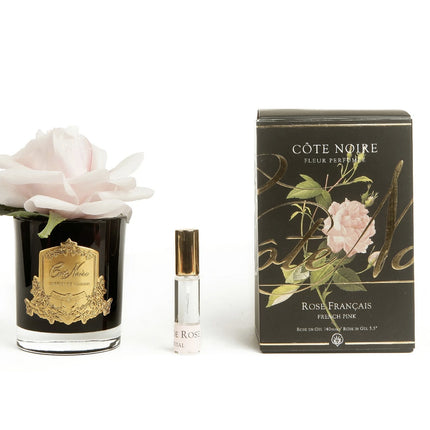 Cote Noire Perfumed Flower Natural Touch Single Rose - Lillianna Gifts Australia