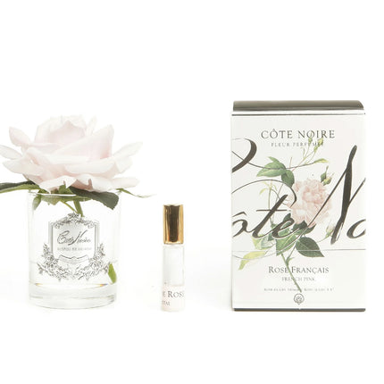 Cote Noire Perfumed Flower Natural Touch Single Rose - Lillianna Gifts Australia