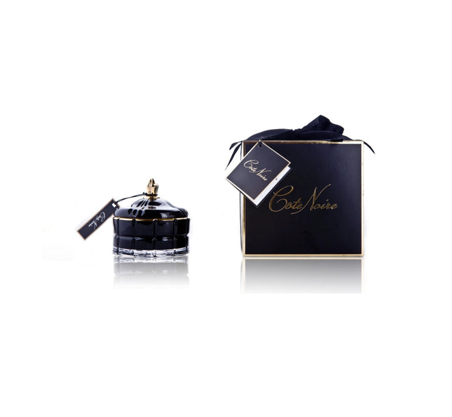 Cote Noire Candle Black English Morning Tea - Lillianna Gifts Australia