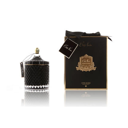 Cote Noire Candle Black English Morning Tea - Lillianna Gifts Australia