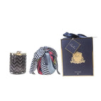Navy Herringbone