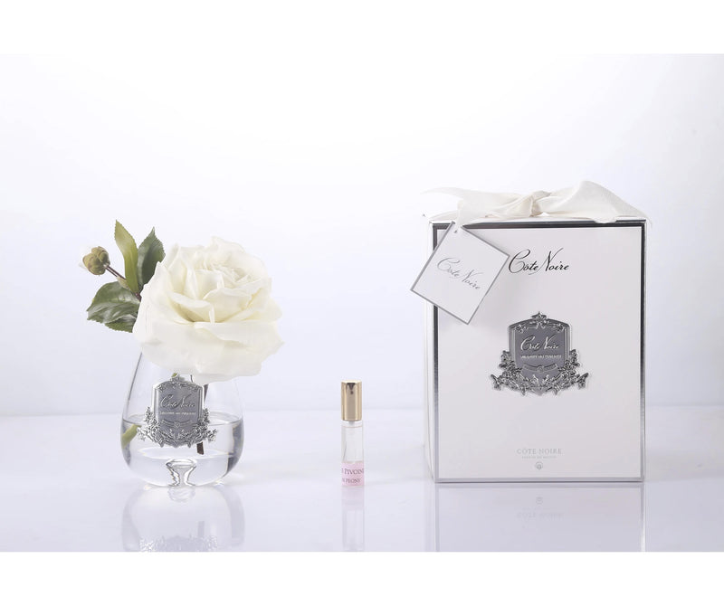 Cote Noire Perfumed Flower Tea Rose Tear Drop - Lillianna Gifts Australia