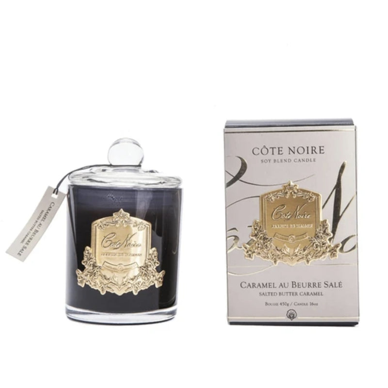 Cote Noire Candle Salted Butter Caramel - Lillianna Gifts Australia