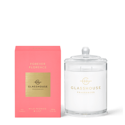 Glasshouse Candle Forever Florence - Lillianna Gifts Australia