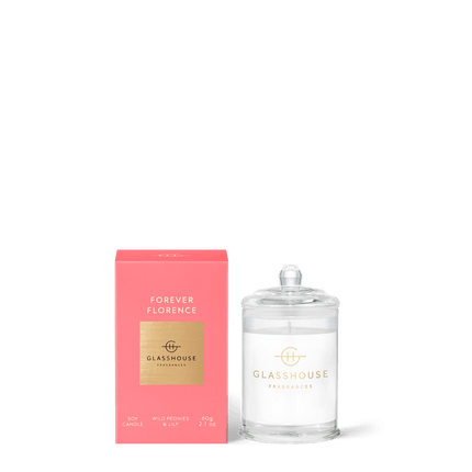 Glasshouse Candle Forever Florence - Lillianna Gifts Australia