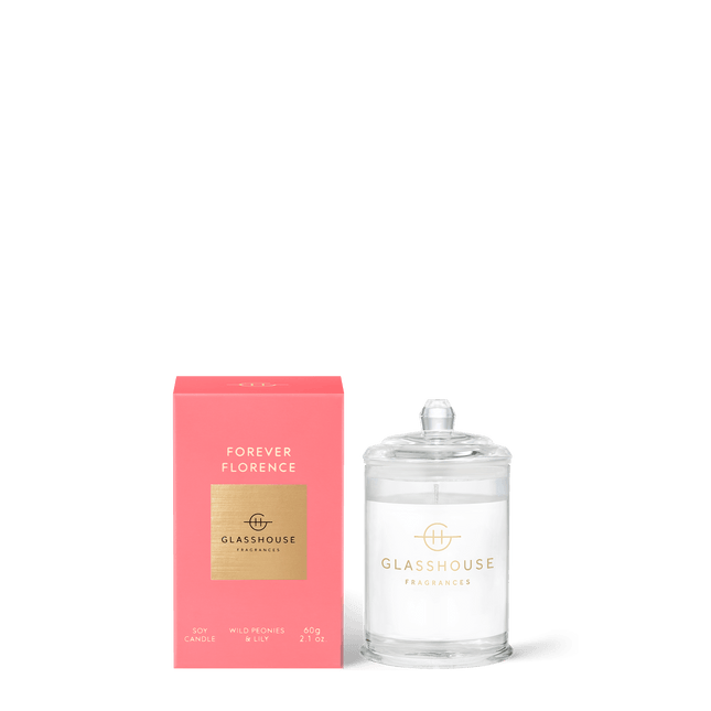 Glasshouse Candle Forever Florence - Lillianna Gifts Australia