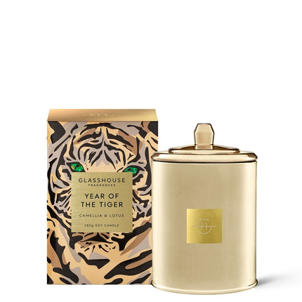 Glasshouse Candle Eye of the Tiger - Lillianna Gifts Australia