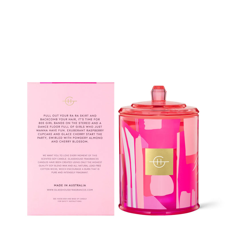 Glasshouse Candle Pretty in Pink - Lillianna Gifts Australia