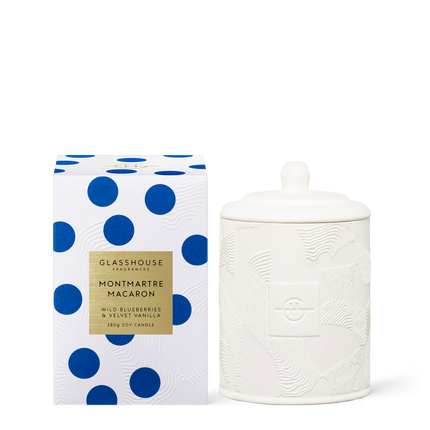 GlassHouse Candle Montmartre Macaron - Lillianna Gifts Australia