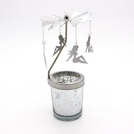 Candle Spinner Sexy Girl Gold/Silver - Lillianna Gifts Australia