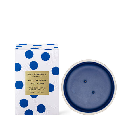 GlassHouse Candle Montmartre Macaron - Lillianna Gifts Australia