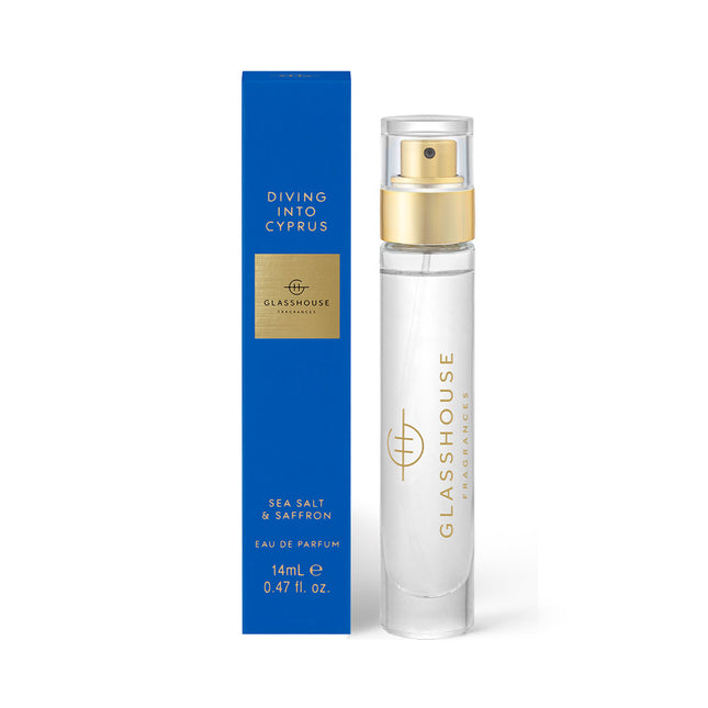 Glasshouse Perfume Diving into Cyprus - Lillianna Gifts Australia