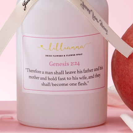 Sweet Peach and Rose Flowers and Perfume Size M - Lillianna Gifts Australia