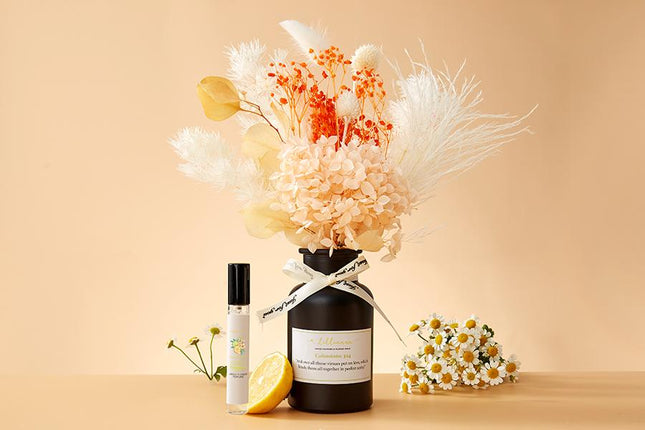Lemongrass and Edelweiss Flowers and Perfume Size M - Lillianna Gifts Australia