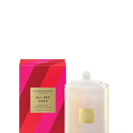 Glasshouse Candle All Red Ones Candle 380g - Lillianna Gifts Australia