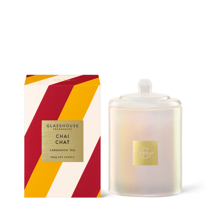 Glasshouse Candle CHAI CHAT Candle 380g - Lillianna Gifts Australia