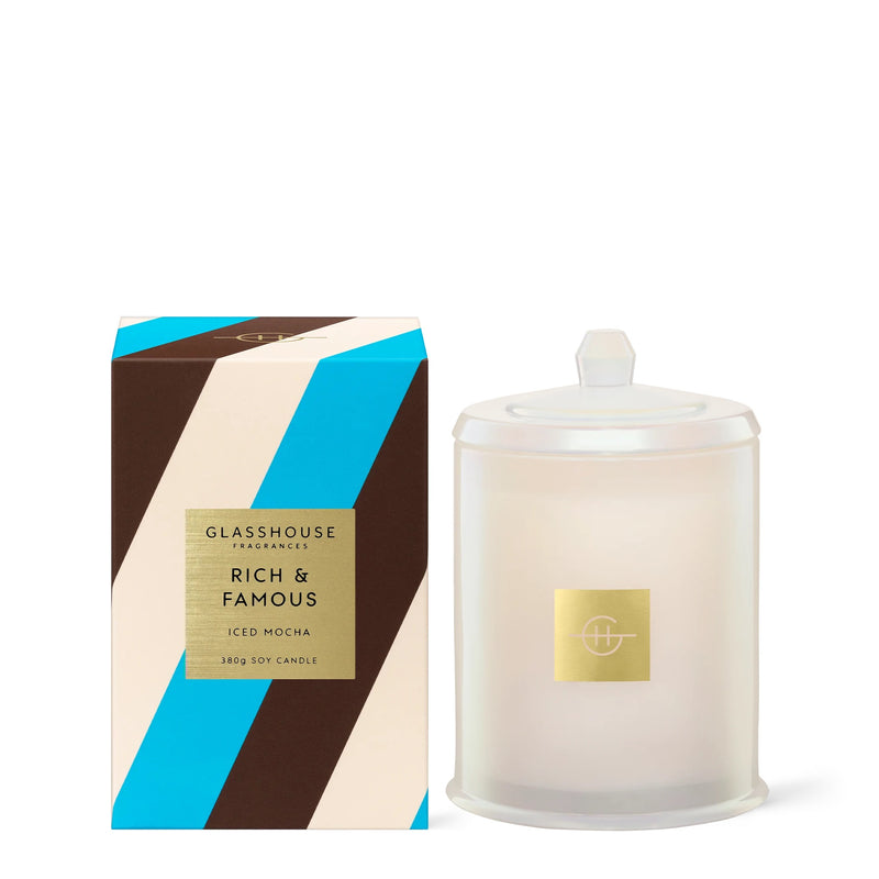 Glasshouse Candle RICH & FAMOUS Candle 380g - Lillianna Gifts Australia