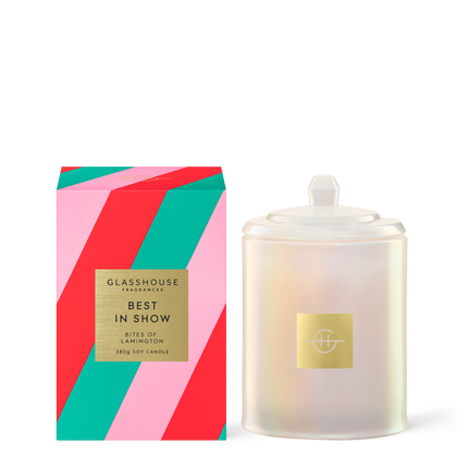 Glasshouse Candle BEST IN SHOW Candle 380g - Lillianna Gifts Australia