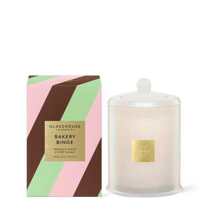 Glasshouse Candle Bakery Binge Candle 380g - Lillianna Gifts Australia