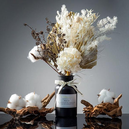 Oud and Cotton flower Flowers and Perfume Size M - Lillianna Gifts Australia