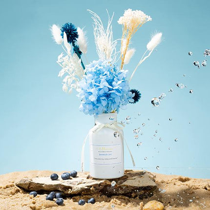 Blueberry and Oceanic Flowers and Perfume Size M - Lillianna Gifts Australia