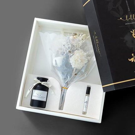 Oud and Cotton flower Flowers and Perfume Size M - Lillianna Gifts Australia