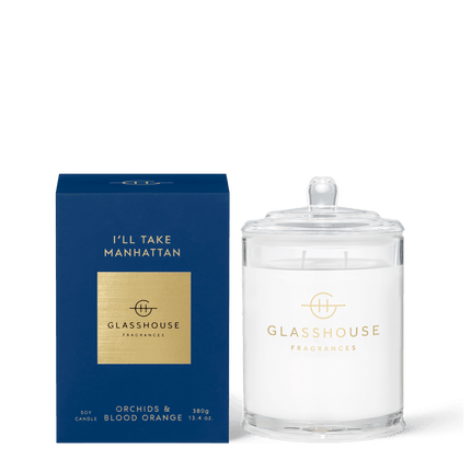Glasshouse Candle I'll Take Manhattan - Lillianna Gifts Australia