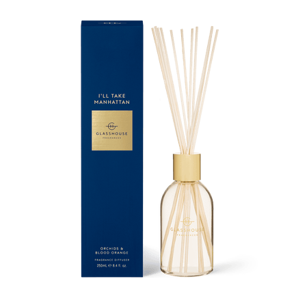 Glasshouse Diffuser I'll Take Manhattan - Lillianna Gifts Australia