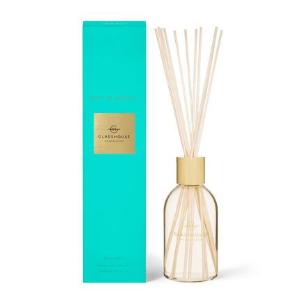 Glasshouse Diffuser Lost in Amalfi Sea Mist - Lillianna Gifts Australia