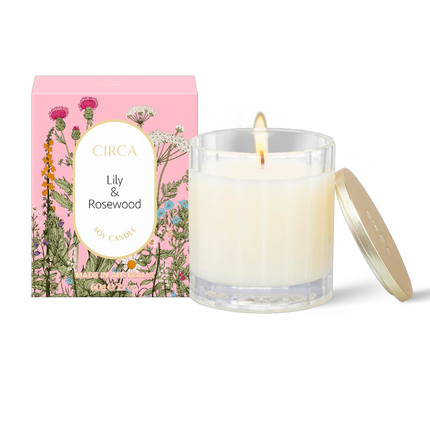 LILY & ROSEWOOD SOY CANDLE 60G - Circa Home Mother's day collection 2023 - Lillianna Gifts Australia