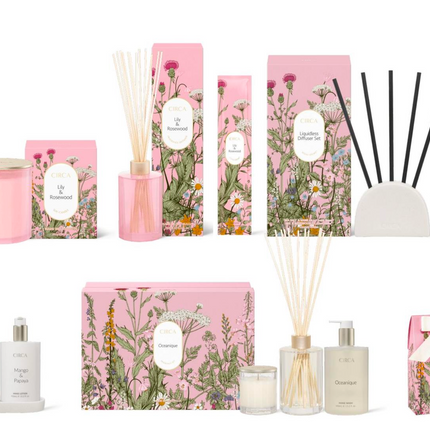 LILY & ROSEWOOD SCENT STEMS - Circa Home Mother's day collection 2023 - Lillianna Gifts Australia