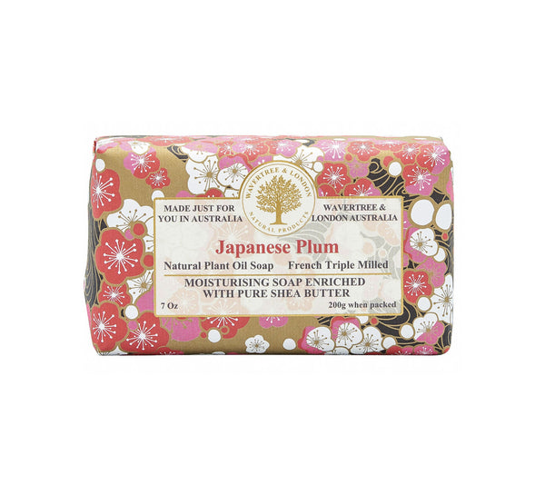 Wavertree & London Japanese Plum Soap - Lillianna Gifts Australia