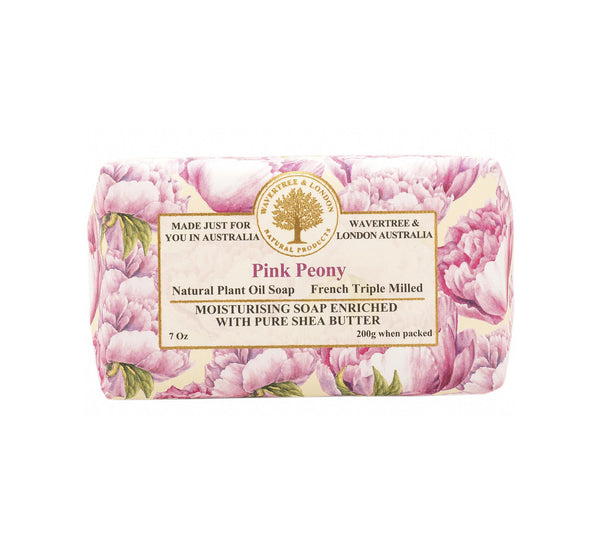 Wavertree & London Pink Peony Soap - Lillianna Gifts Australia