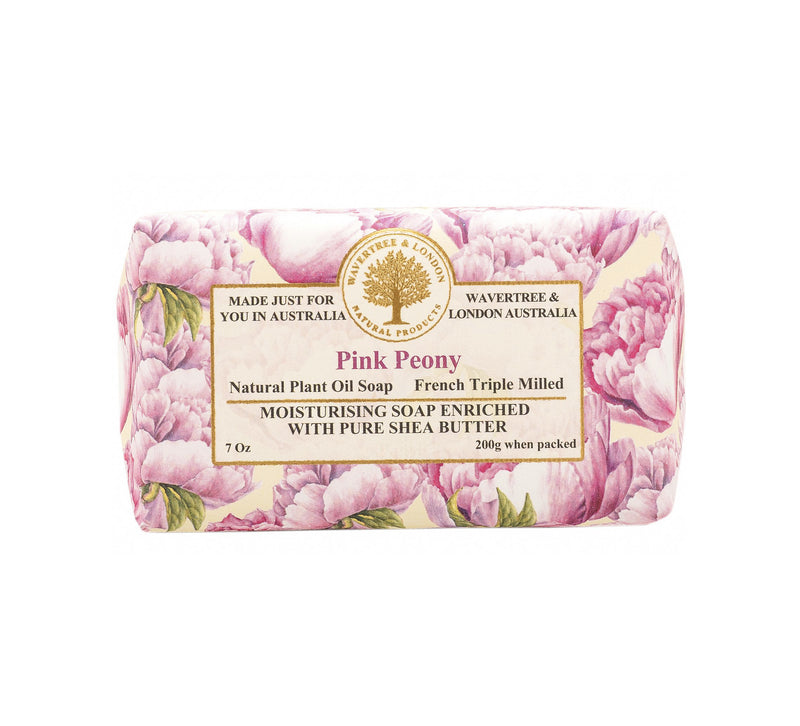 Wavertree & London Pink Peony Soap - Lillianna Gifts Australia