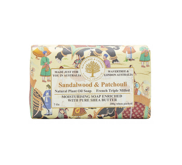 Wavertree & London Sandalwood Patchouli Soap - Lillianna Gifts Australia