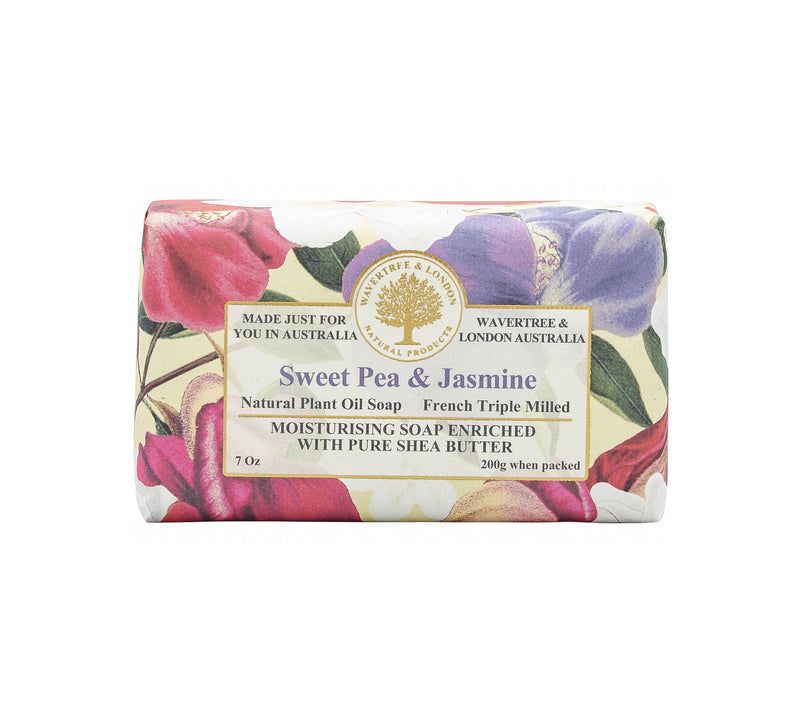 Wavertree & London Sweet Pea Jasmine Soap - Lillianna Gifts Australia