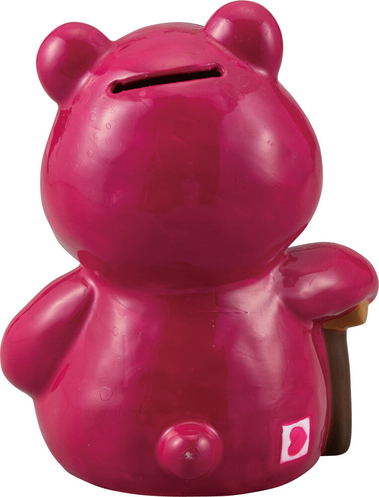 Disney TOY STORY Lots-o'-Huggin' Bear Lotso Figure Ceramic Piggy Coin Bank - Lillianna Gifts Australia