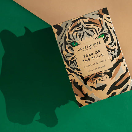 Glasshouse Candle Eye of the Tiger - Lillianna Gifts Australia