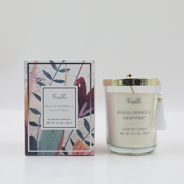 Fumare Blood Orange and Grapefruit Candle - Lillianna Gifts Australia