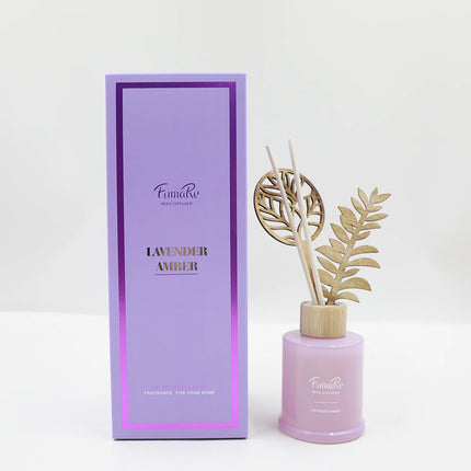 Fumare Lavender Amber Wood Diffuser - Lillianna Gifts Australia