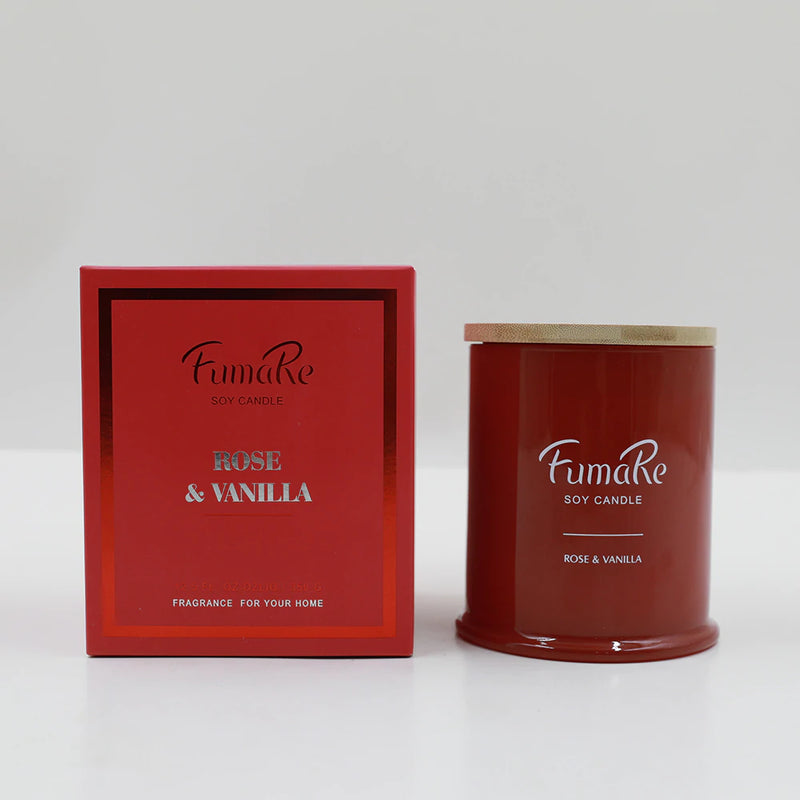 Fumare Candle Rose Vanilla - Lillianna Gifts Australia