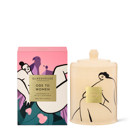 Glasshouse Candle Ode to Women - Lillianna Gifts Australia