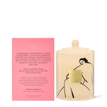 Glasshouse Candle Ode to Women - Lillianna Gifts Australia