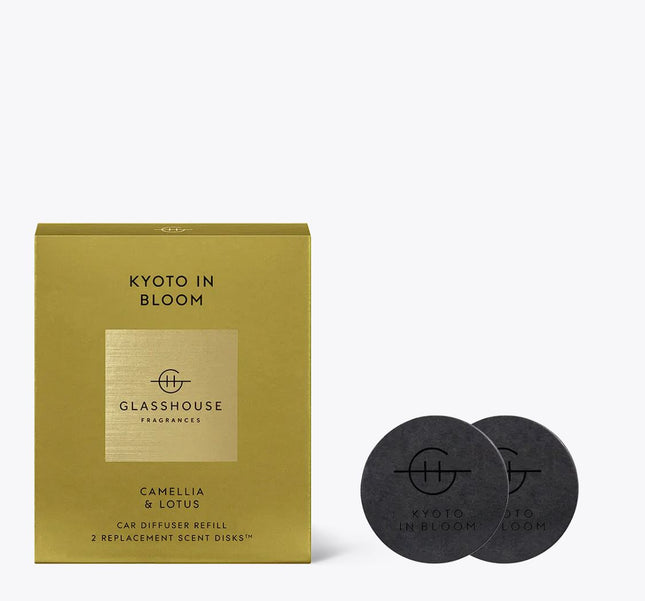 Glasshouse Car Diffuser Refill Kyoto in Bloom - Lillianna Gifts Australia