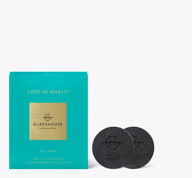 Glasshouse Car Diffuser Refill - Lost in Amalfi - Lillianna Gifts Australia