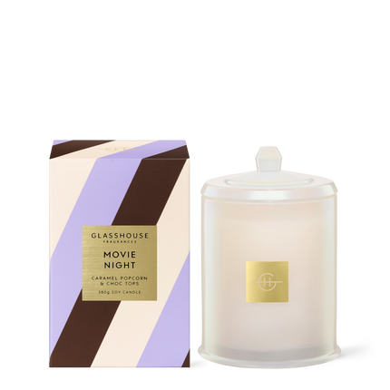 Glasshouse Candle Movie Night - Lillianna Gifts Australia
