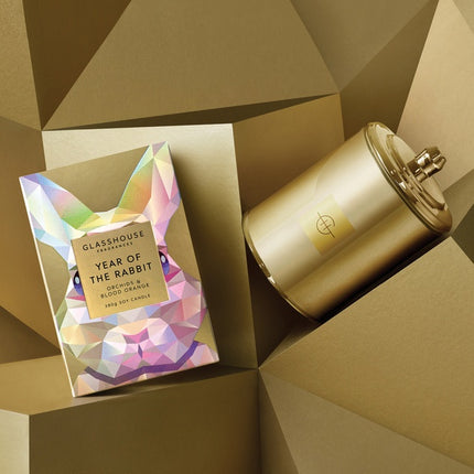 Glasshouse Candle Year of the Rabbit - Lillianna Gifts Australia